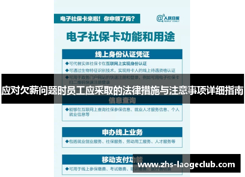 应对欠薪问题时员工应采取的法律措施与注意事项详细指南